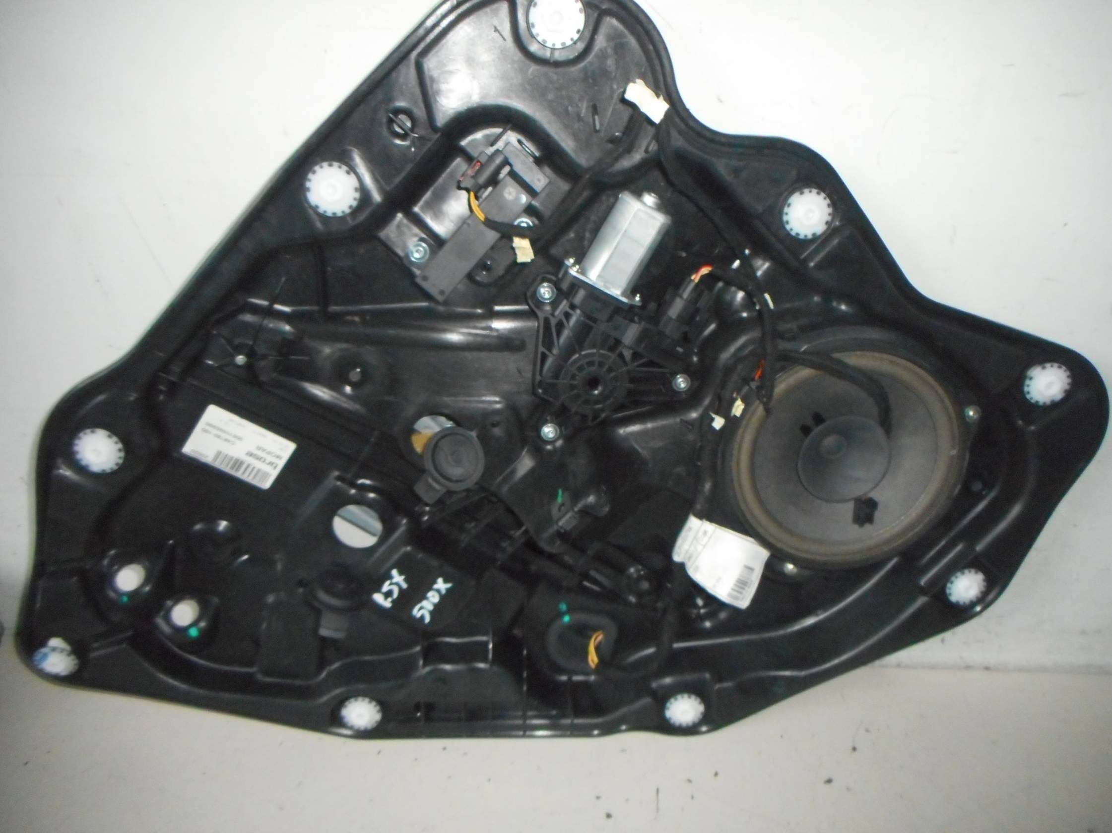 Alzacristallo elettr. porta post. sx.